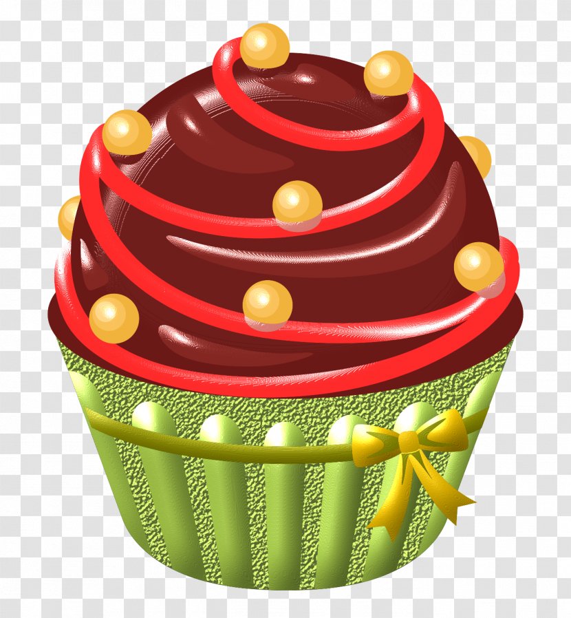 Chocolate Cartoon - Muffin - Baking Cup Transparent PNG