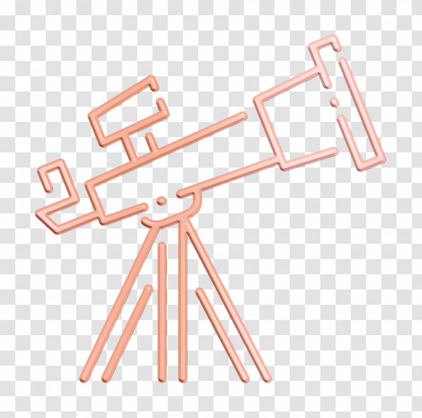 Astronomy Icon Observe Science - Logo - Watching Transparent PNG