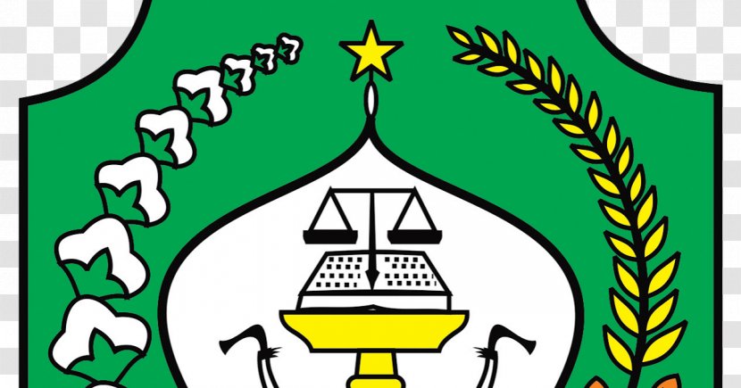 Southwest Aceh Regency Barat Besar Logo - National Emblem Of Indonesia - Padi Dan Kapas Transparent PNG