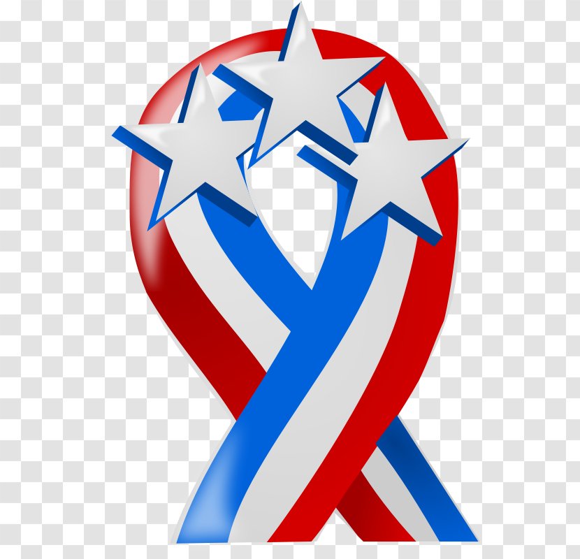 Blue Ribbon Clip Art - Symbol Transparent PNG