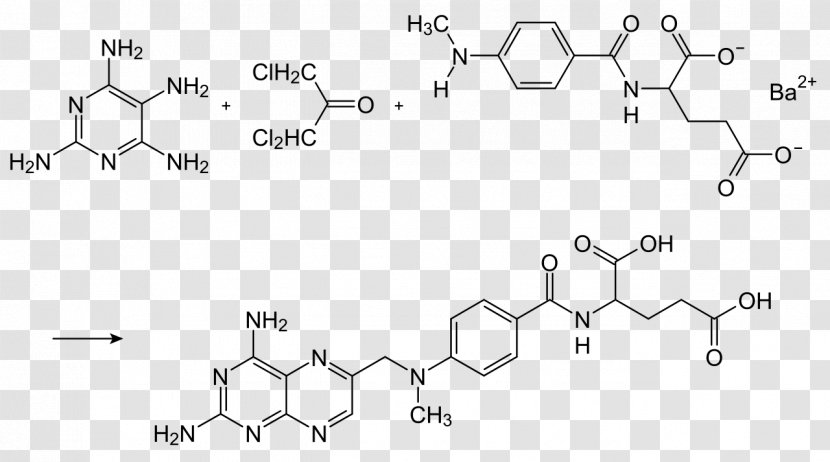 Folate Molecule Organic Chemistry Acyl Chloride - Synthesis Transparent PNG