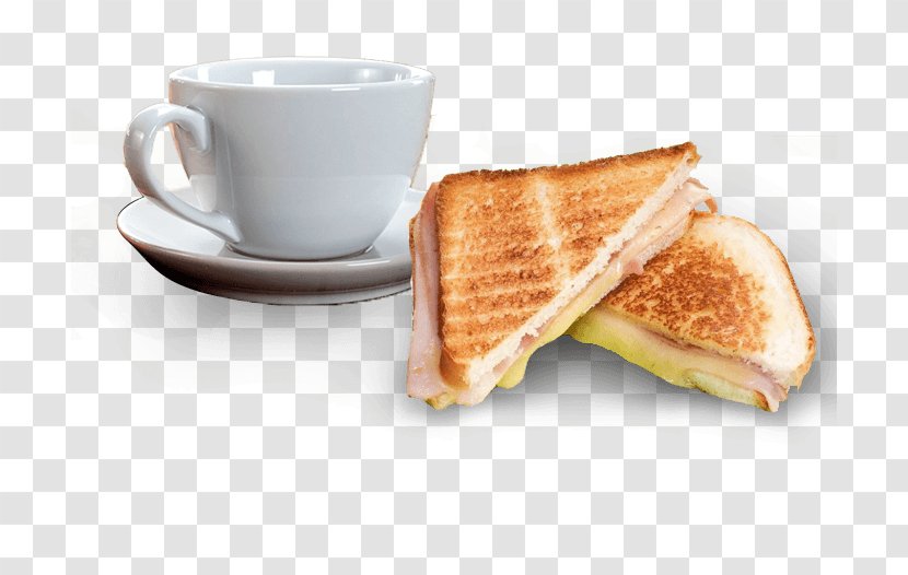 Breakfast Sandwich Toast Ham And Cheese Coffee - Fizzy Drinks Transparent PNG