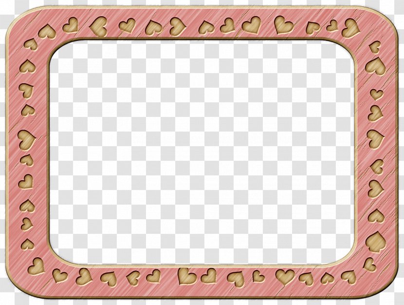 Pink Background Frame - Picture Frames - Rectangle Transparent PNG