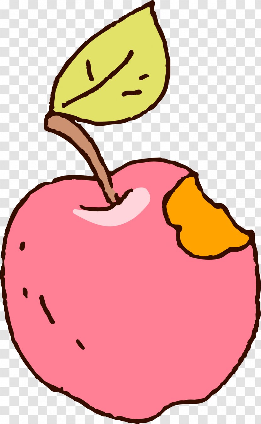 Apple Drawing Clip Art - Auglis - A Bite Of The Pattern Transparent PNG