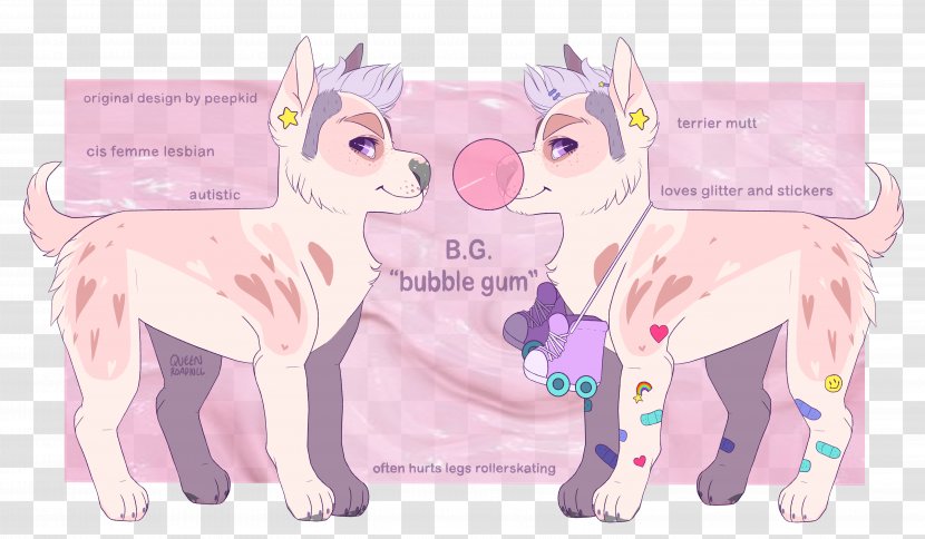 Dog Pig Horse Mammal Camel - Cartoon - Strawberry Bubble Transparent PNG