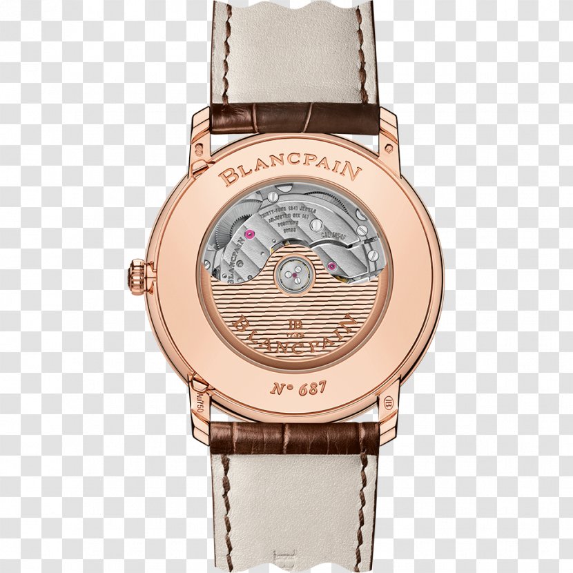 Villeret Baselworld Blancpain Watch Complication - Strap Transparent PNG