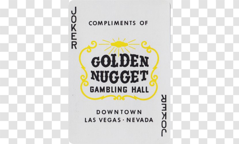 United States Playing Card Company Joker Game Ace - Golden Nugget Transparent PNG