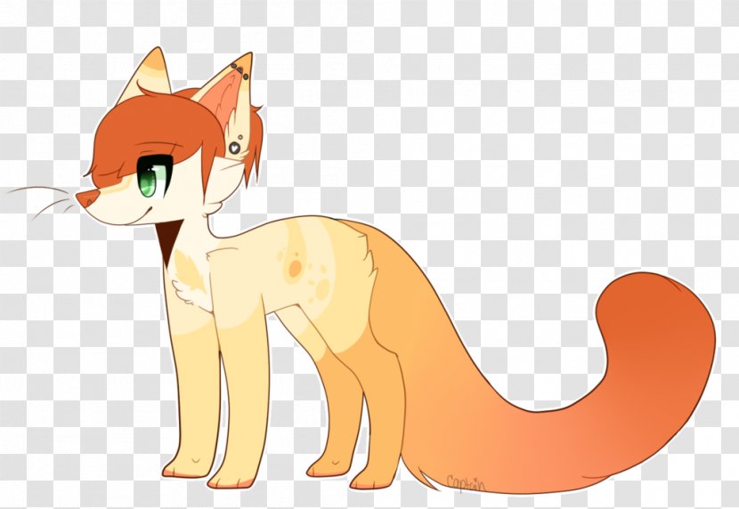 Whiskers Kitten Red Fox Cat Lion - Fictional Character Transparent PNG