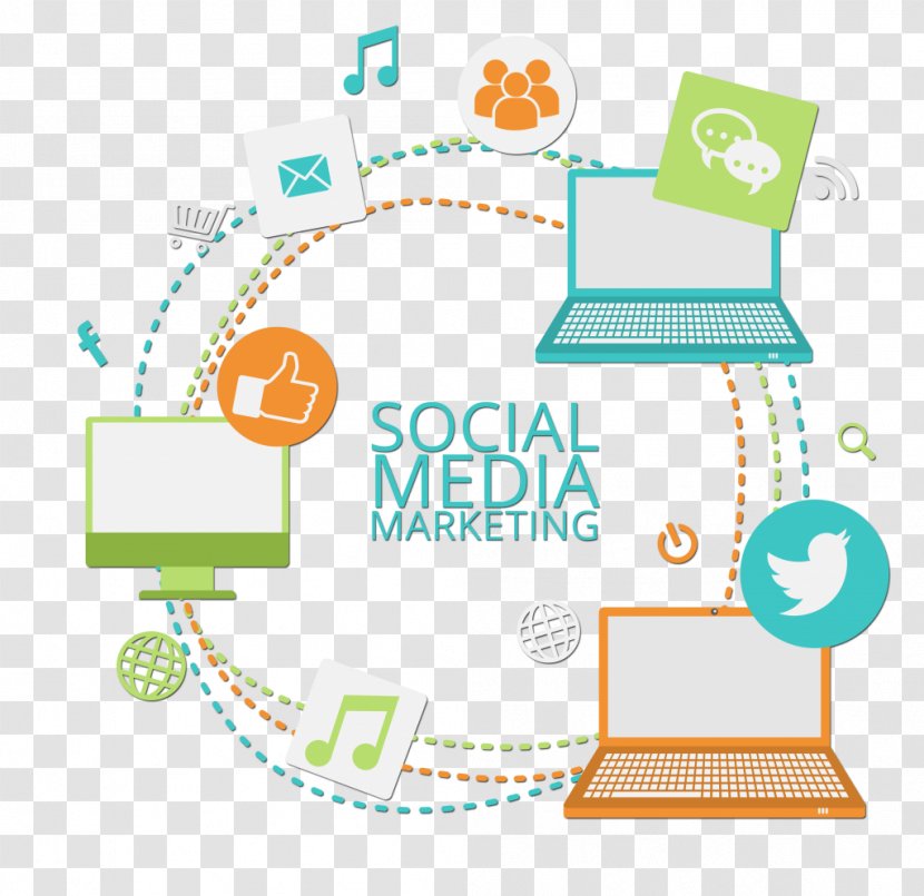 Social Media Marketing Digital Networking Service - Management Transparent PNG