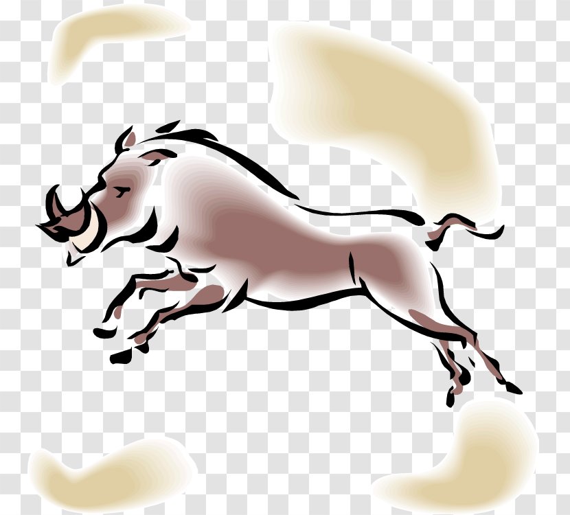 Dog Common Warthog Clip Art - Tree - Cliparts Transparent PNG