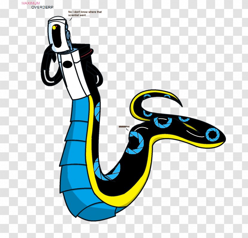 Fan Art Drawing Portal 2 DeviantArt - Reptile - Artwork Transparent PNG