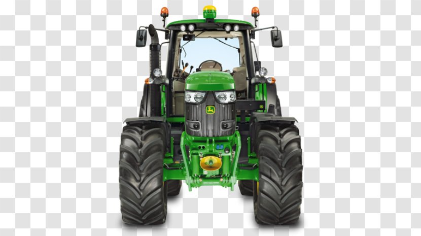 John Deere Tractor Agriculture Heavy Machinery Backhoe - Riding Mower - Equipment Transparent PNG