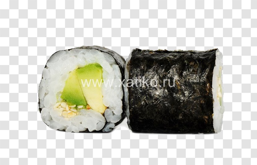 California Roll Gimbap Sushi Nori Laver - Comfort Food Transparent PNG