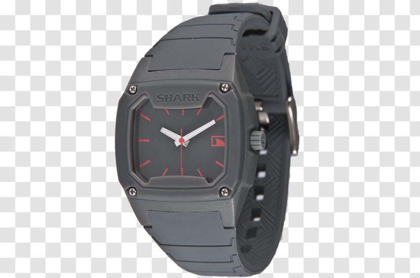 SHARK Sport Watch Red Color - Metal - BABY Transparent PNG