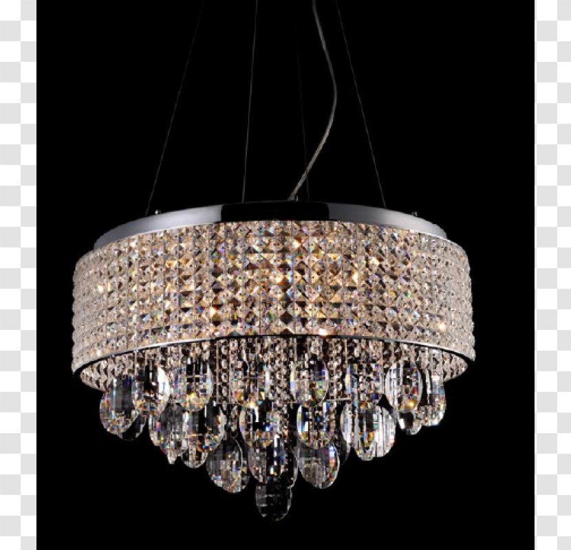 Chandelier Crystal Light Fixture Ceiling - Metal Transparent PNG