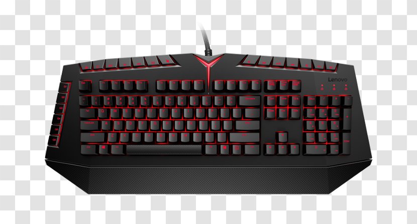 Computer Keyboard Laptop IdeaPad Y Series Lenovo Gaming Keypad Transparent PNG