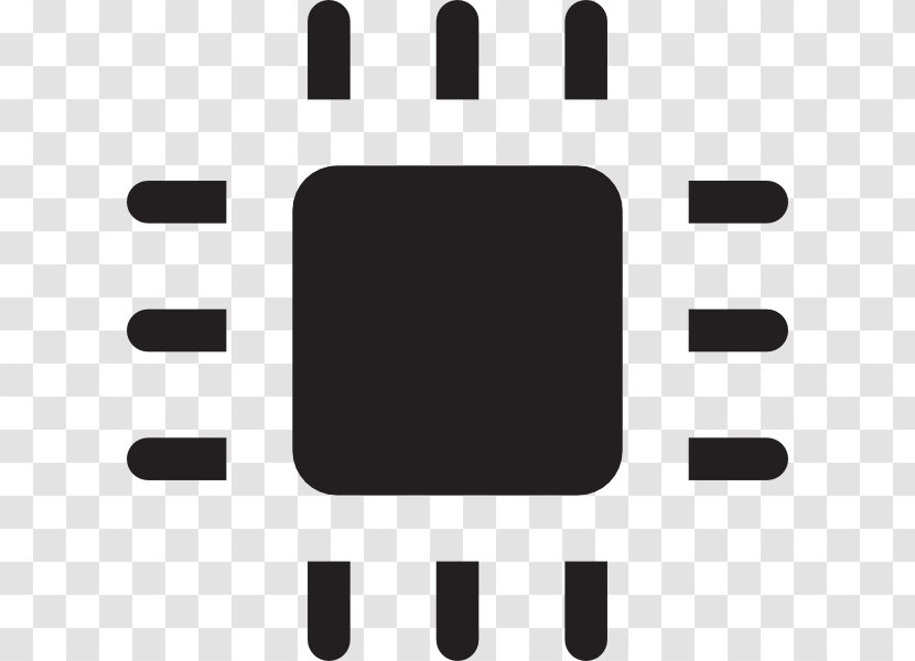 Integrated Circuit Icon - Rectangle - Chip Photos Transparent PNG