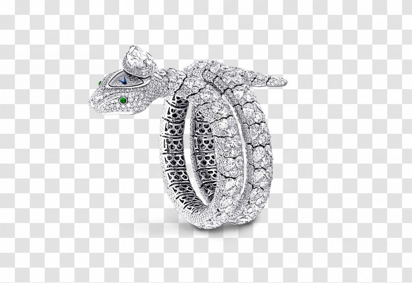 Graff Diamonds Jewellery Watch Ring - Metal - Diamond Transparent PNG
