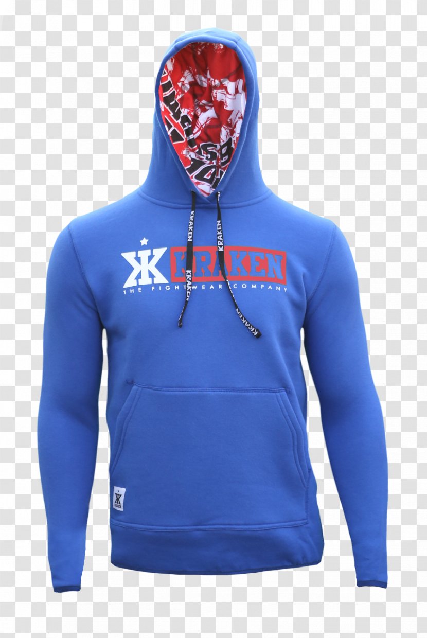 Hoodie Neck - Electric Blue Transparent PNG