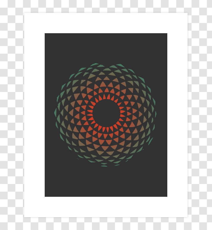 Sacred Geometry Circle Shape - Color Transparent PNG
