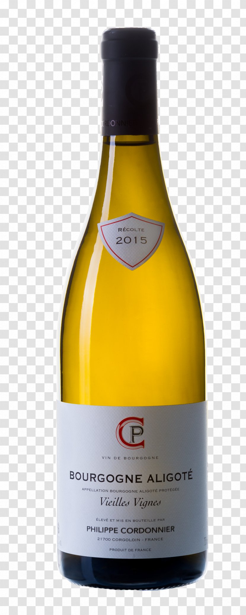White Wine Burgundy Glass Bottle Transparent PNG
