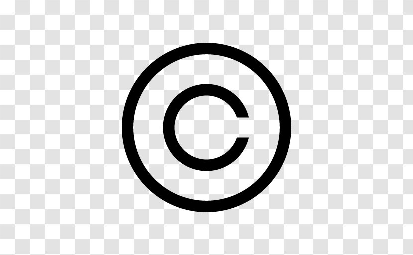 Copyright Symbol Creative Commons License All Rights Reserved Transparent PNG