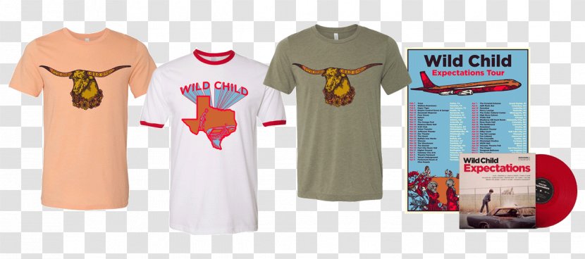 Wild Child T-shirt Austin Crazy Bird Indie Pop - Texas Transparent PNG