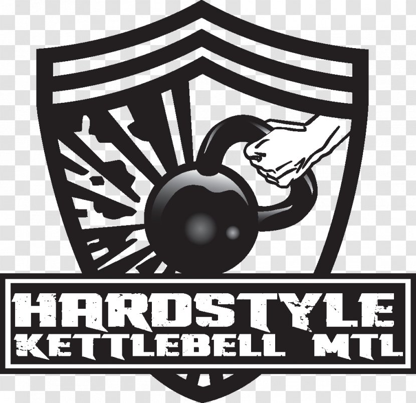Hardstyle Kettlebell Montreal Fitness Centre Exercise - Monochrome - Pavel Swing Transparent PNG