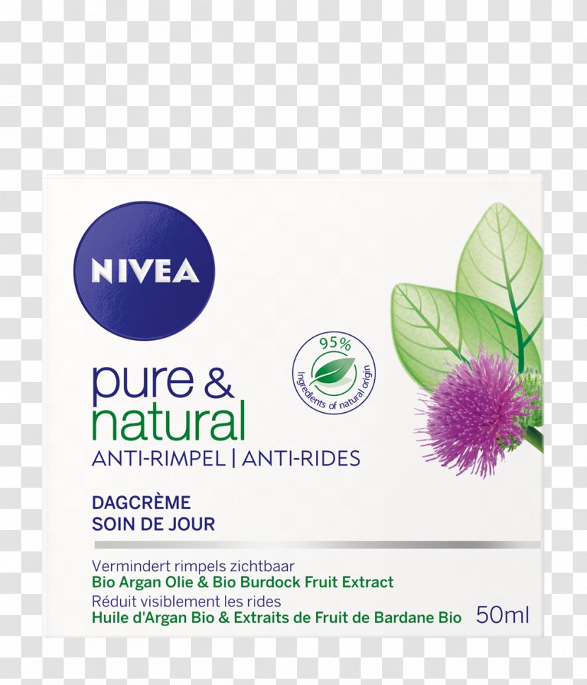 Brand Nivea Product - Pure Natural Transparent PNG