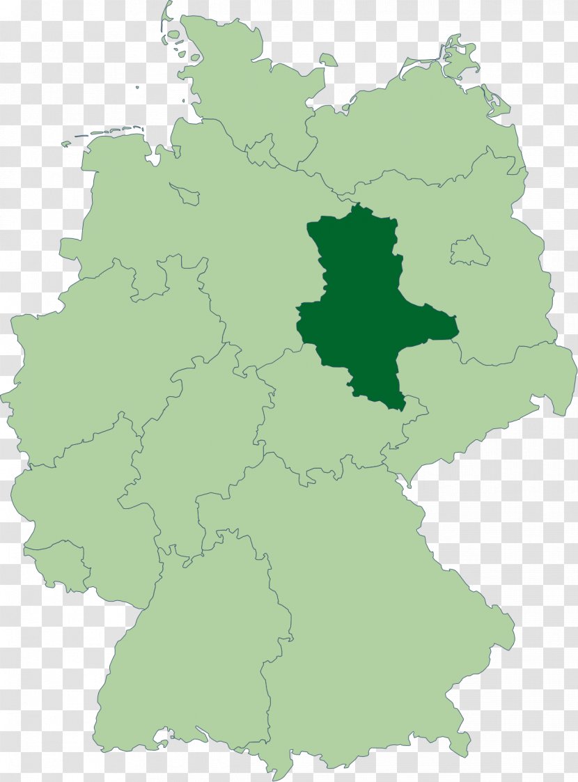 Lower Saxony States Of Germany Brandenburg Free State Anhalt - Province - Map Transparent PNG
