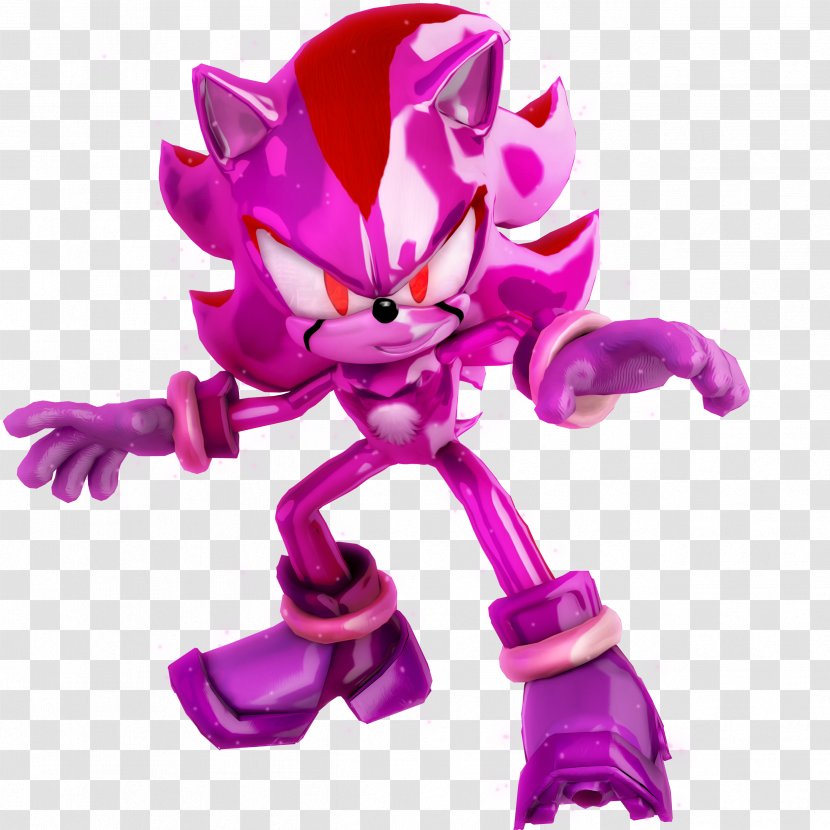 Sonic Forces Shadow The Hedgehog Adventure 2 Colors Generations - Action Figure - Art To Copy Transparent PNG
