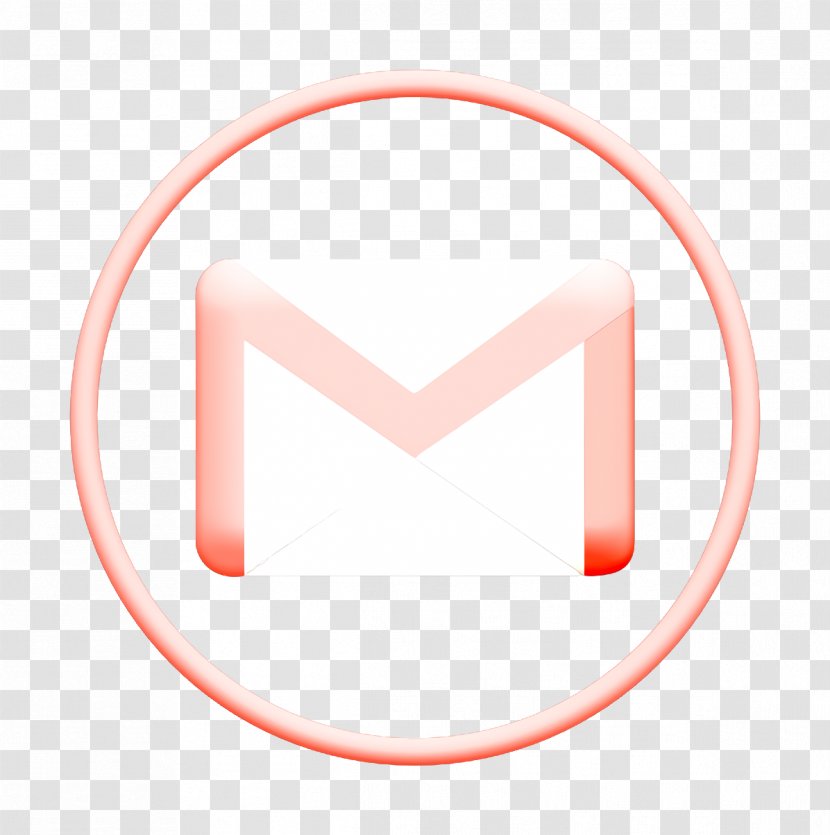 Gmail Icon Google Mail - Heart Symbol Transparent PNG