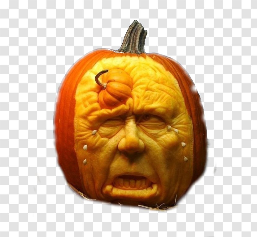 Ray Villafane Carving Sculpture Artist Pumpkin - Cucurbita Transparent PNG