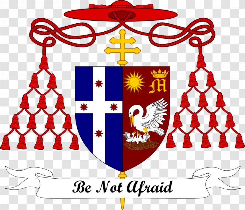 Coat Of Arms Cardinal Ecclesiastical Heraldry Bishop Galero - Catholicism - Ecuador Transparent PNG