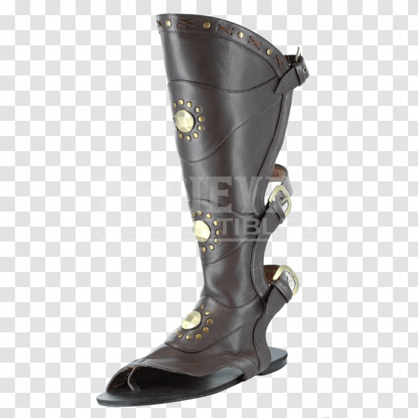 Sandal Knee-high Boot Platform Shoe - Fashion - Men's Shoes Transparent PNG