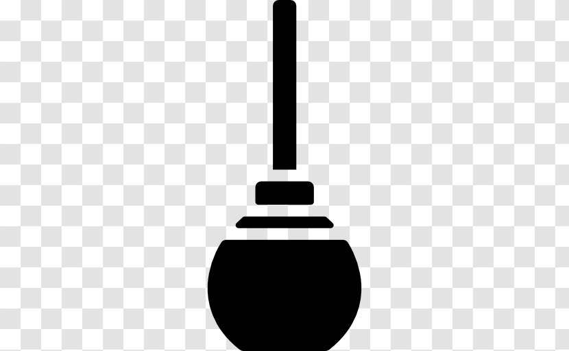 Technology Font - Black - Toilet Brush Transparent PNG