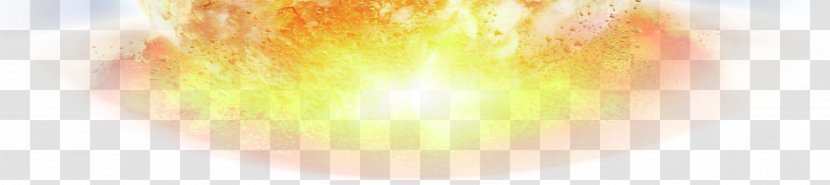 Light Sky Yellow Energy Wallpaper - Flame Effect Element Transparent PNG