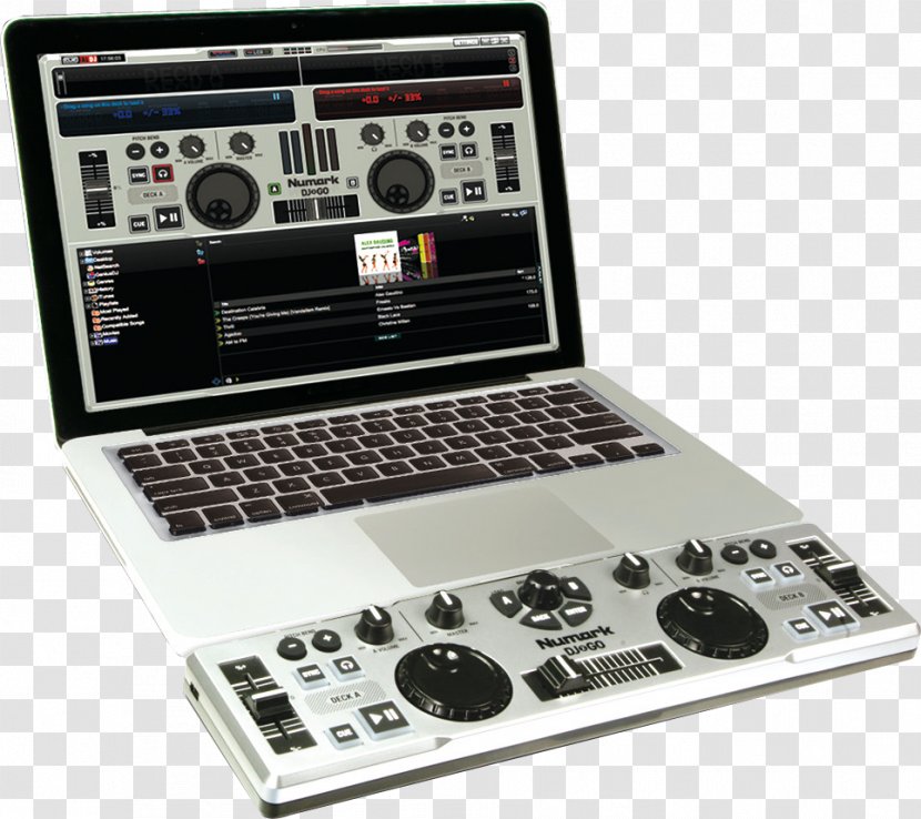 DJ Controller Disc Jockey Numark Mixdeck Express Industries VirtualDJ - Virtualdj - Mixing Table Transparent PNG