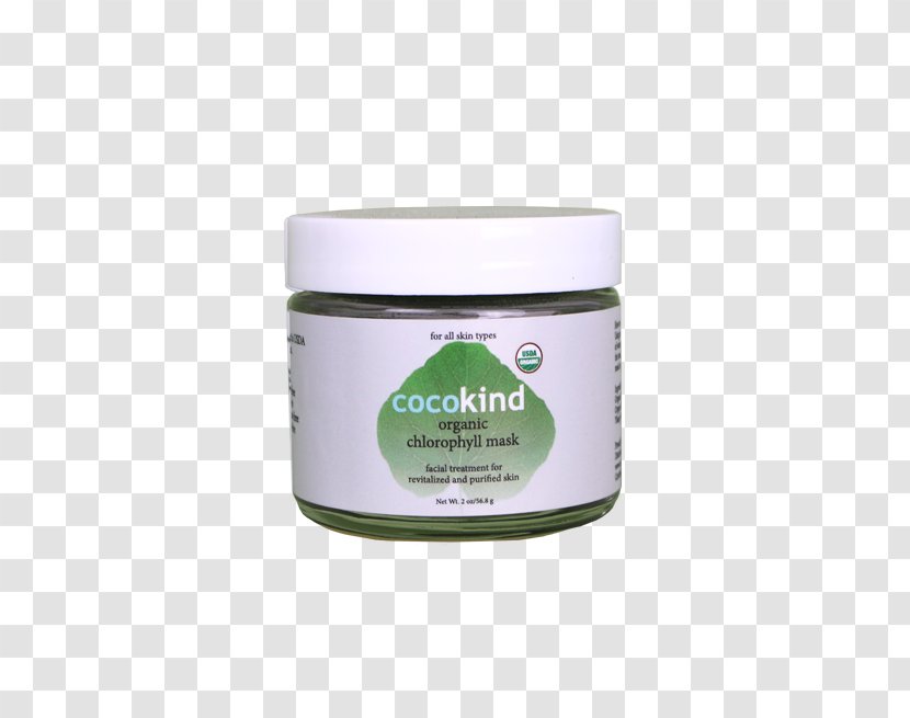 Chlorophyll Cocokind Mask Skin Care Face - Vegetal Transparent PNG