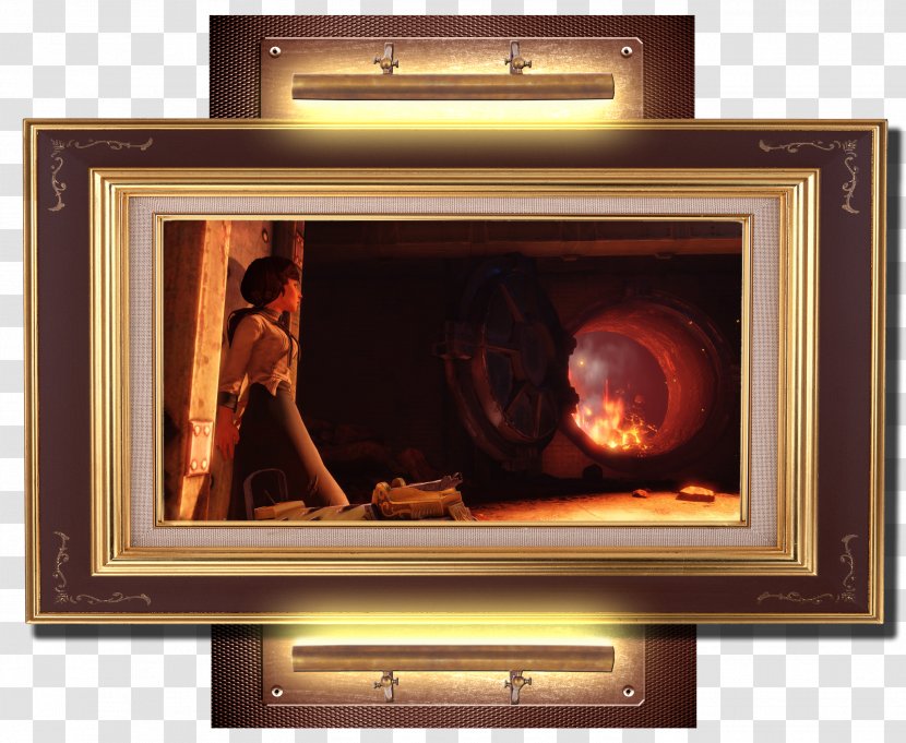 Television Hearth Picture Frames Multimedia - Heat - Beauty Propaganda Transparent PNG