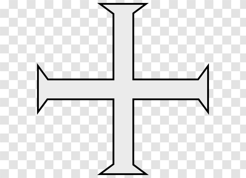 Knights Templar Christian Cross Clip Art - Wikipedia Transparent PNG