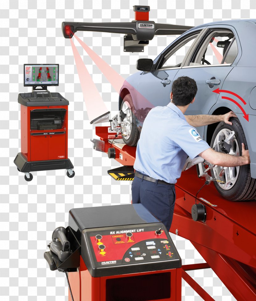 Car Wheel Alignment Automobile Repair Shop Vehicle - Recreational Machines Transparent PNG