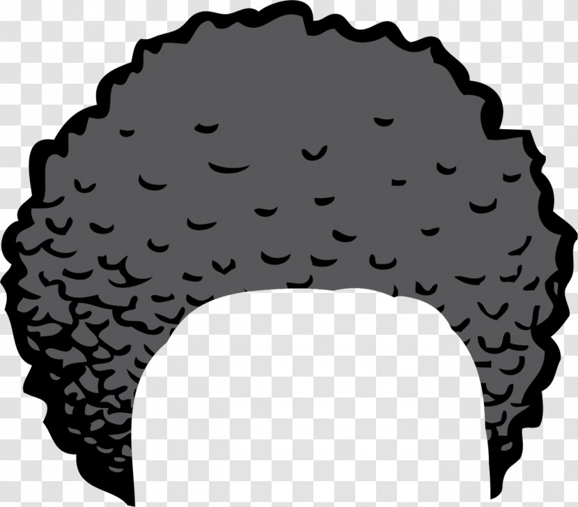 Afro-textured Hair Black Clip Art - Crazy Cliparts Transparent PNG
