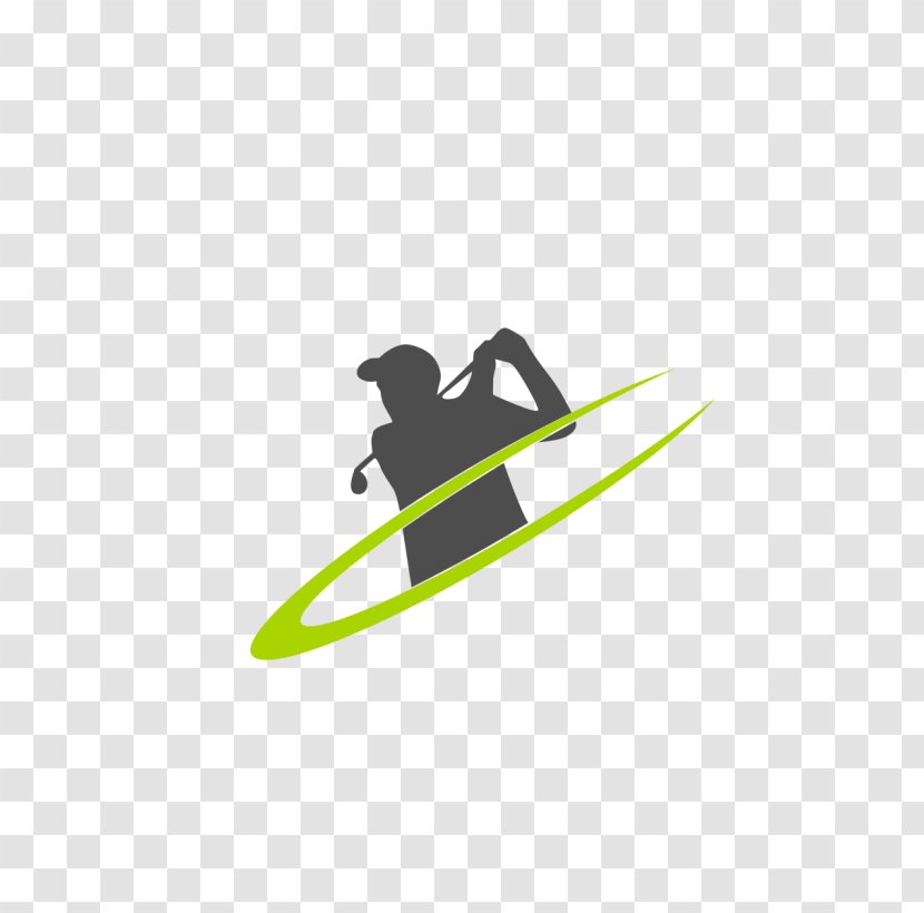 Logo Golf Sport Silhouette - Sports Equipment Transparent PNG
