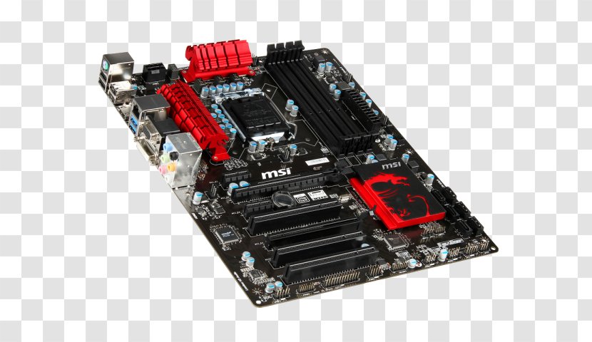 Intel LGA 1151 MSI H110M GAMING Motherboard - Electronic Device - 1155 Transparent PNG