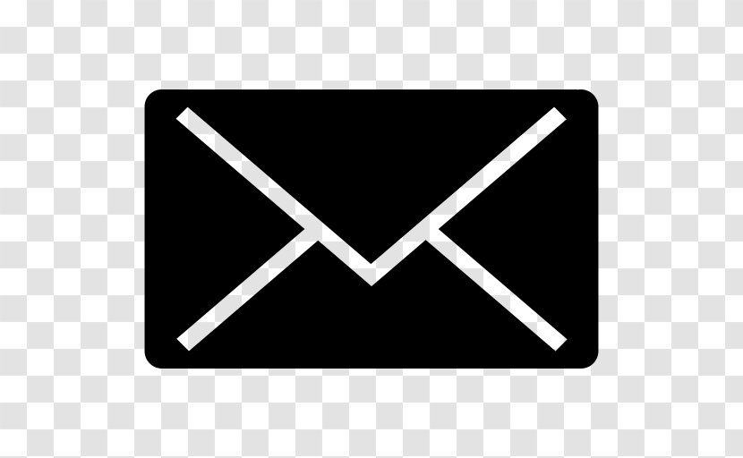 Envelope Mail Logo - Black Transparent PNG