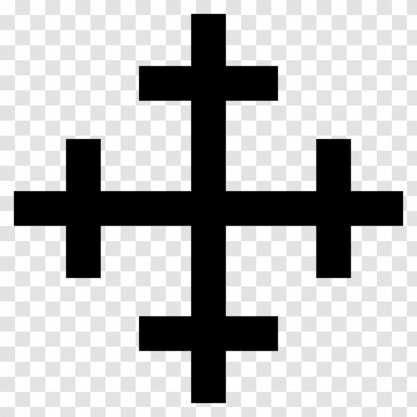 Christian Cross Crosses In Heraldry Symbol Christianity - Patriarchal - Cursor Transparent PNG