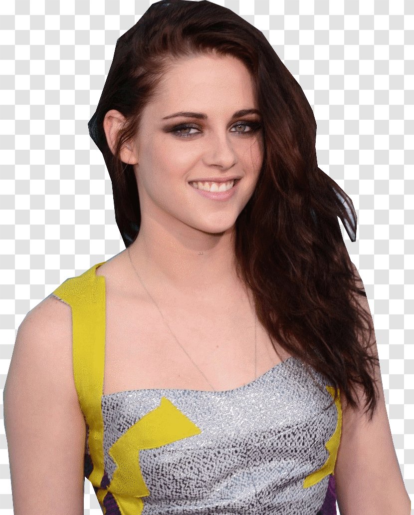 Kristen Stewart 2012 MTV Movie Awards Twilight Hairstyle Auburn Hair Transparent PNG