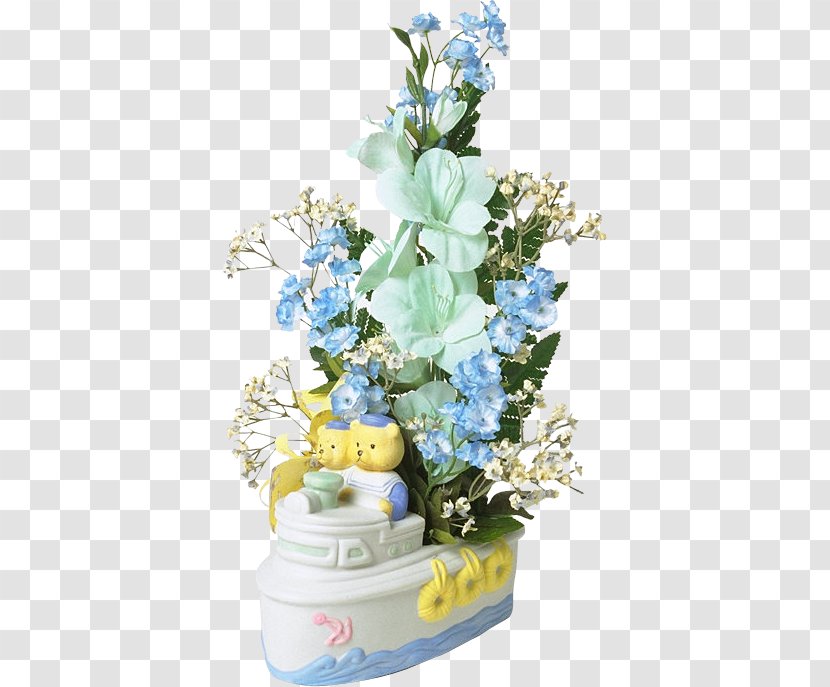 Wedding Invitation Birthday Greeting Card Wish Wallpaper - Floristry - Floral Art Blue Flowers Transparent PNG