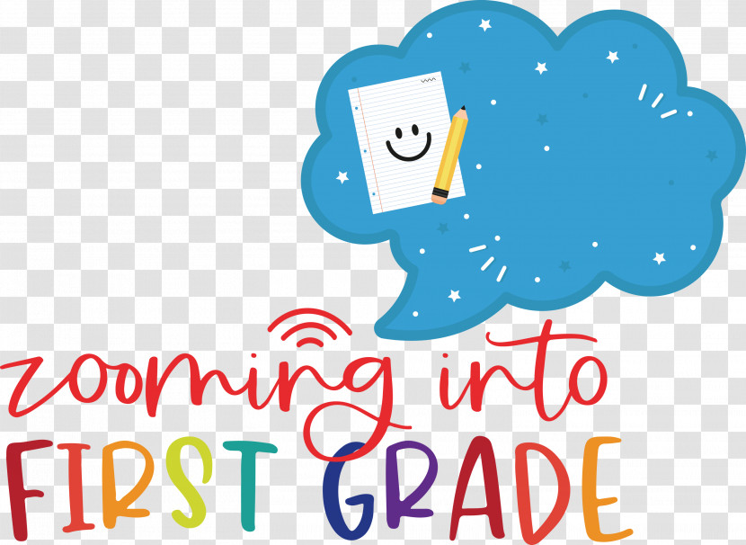 Back To School First Grade Transparent PNG